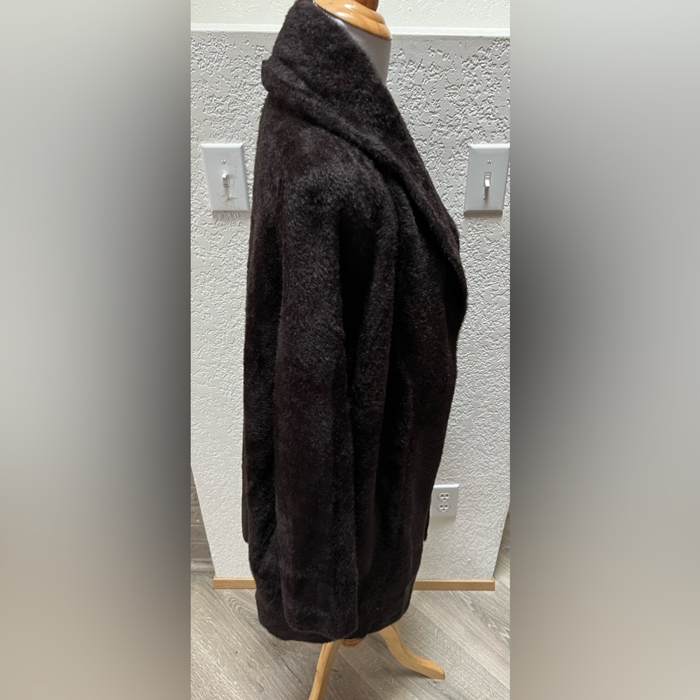 Liverpool NWT Open Front shawl collar Mink cardigan Size Medium - Picture 8 of 14
